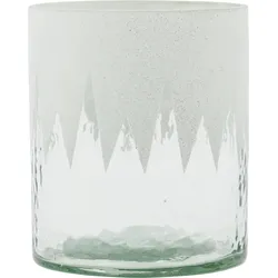 Glitt Teelichthalter 8 cm, weiß
