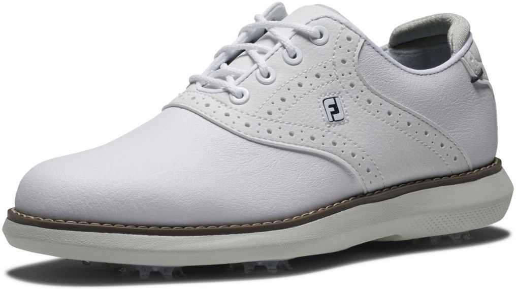 Footjoy Junior Traditions - White, 32.5, White