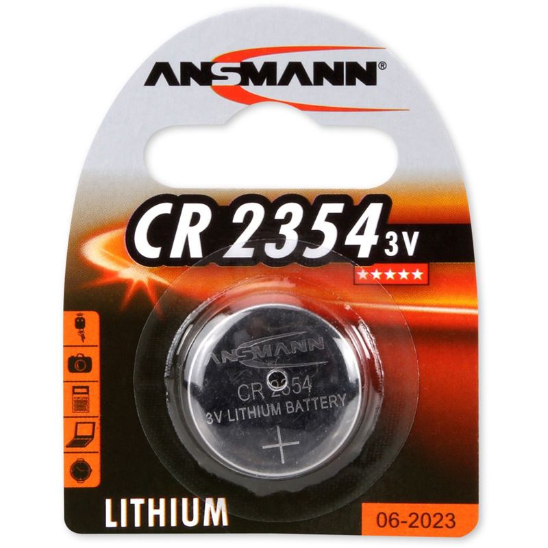 ANSMANN CR2354 Lithium Knopfzellen Batterie 3.0 V 1er Pack