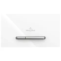 Villeroy & Boch ViConnect WC-Betätigungsplatte 922160RE Glossy White, Sicherheitsglas