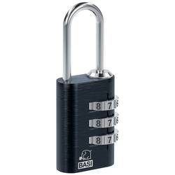 Basi 6170-4000-1100 Kofferschloss 21 mm Schwarz Zahlenschloss