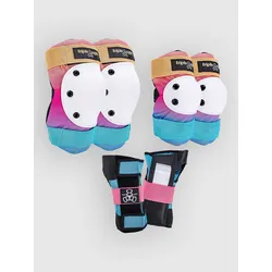 Triple 8 Saver Series 3 Pack Kids Protektoren Set sunset Gr. Uni
