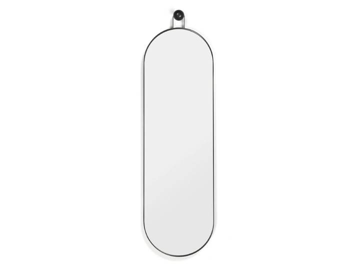 Ferm Living - Poise Oval Spiegel, 98,9 x 28,3 cm, schwarz