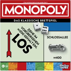 Hasbro Gaming Monopoly Classic Refresh (Deutsch, 2 - 6 Spieler)
