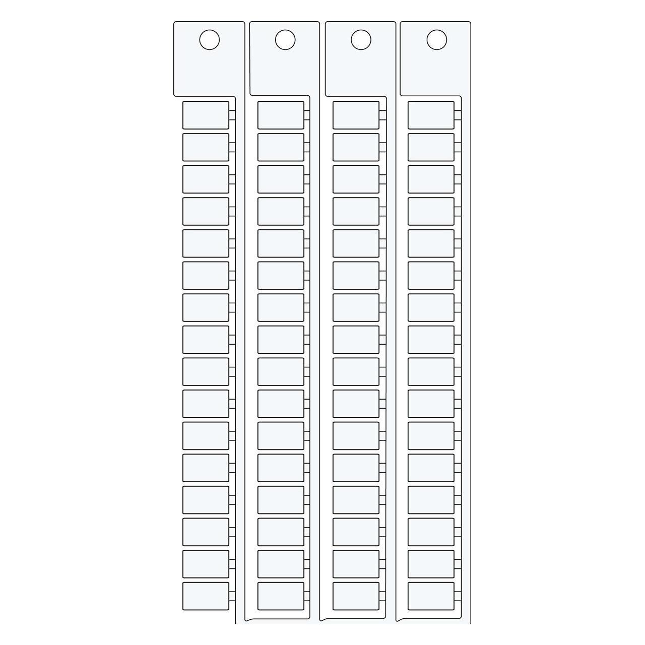 Brady Klemmblock-Kennzeichnung für Modul EN 5000 ADO 6 x 10-6 (SA2620)
