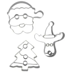 Zenker Weihnachts-Ausstechformen-Set, 3 Stück