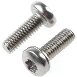 RS PRO, Schrauben, Schrauben Linsenkopf A2 Kreuz M4x12mm