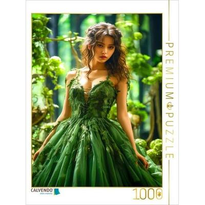 CALVENDO Puzzle Grün - die Farbe für Frische und Klarheit | 1000 Teile Lege-Größe 64x48cm Foto-Puzzle für glückliche Stunden