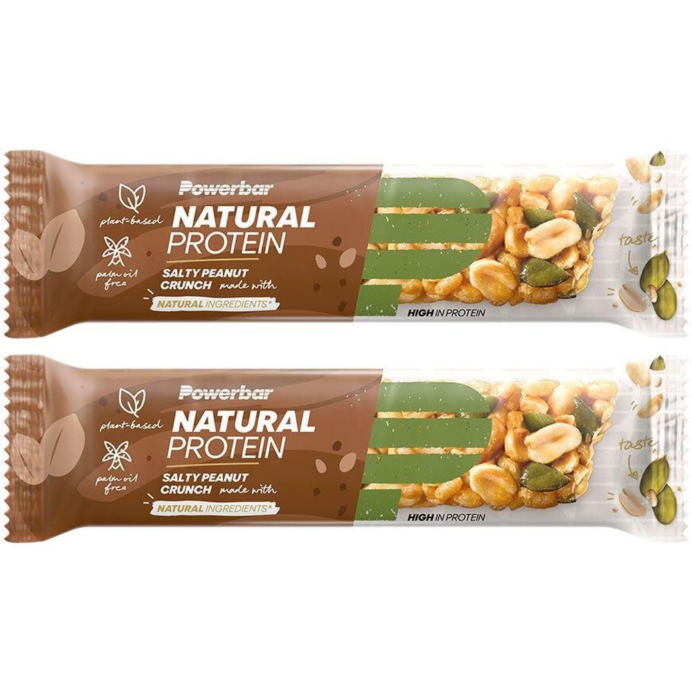 Powerbar Natural Protein Bar veg.sal.Peanut Crunch x2 2x40 g
