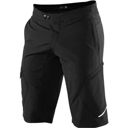 100%, Jungen, Velohosen, Ridecamp Youth Shorts (26), Schwarz