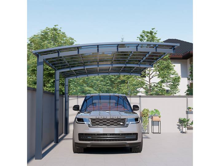 Maison Villa Gazebos jardin extérieur auvent tente moderne personnalisé Parking hangar parasol auvent Patio Pergola en alliage d'aluminium abri