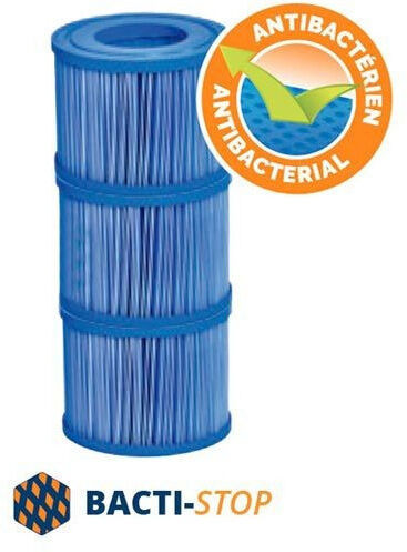 Cartouches filtre antibactérien NetSpa Vita Premium / Fit's Pool - Lot de 3