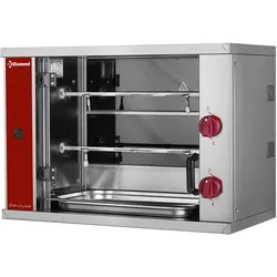 Diamond Elektro-Hähnchengrill 2-reihig für 6 Hähnchen - 4,4 kW