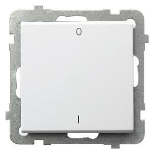 Ospel Łącznik dwubiegunowy Sonata 16AX IP20 biały (ŁP-11R (LP-11R/m/00)