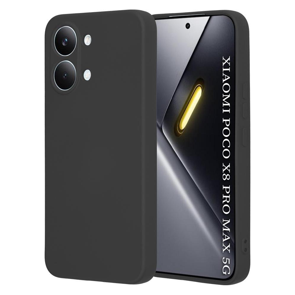 Techsuit - SoftFlex - Xiaomi Poco X8 Pro Max - Black (Xiaomi Poco X8 Pro Max) (67872430)