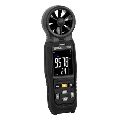 PCE Instruments Anemometer PCE-AM 40 |0..45 m/s |Auflösung 0,001 m/s |0..45 °C |0..9999 m³/min |km/h ft/min kn ft/s m³/s