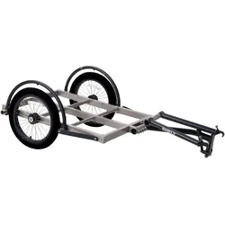 Surly Ted Trailer Fahrradanhänger, kurz, silver/black