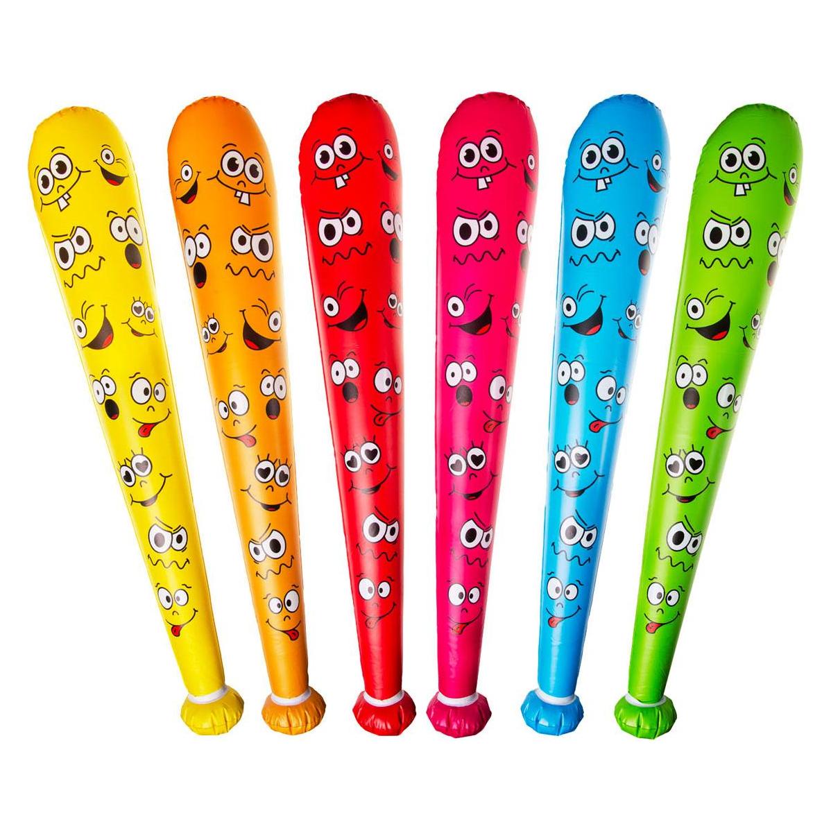 Duckiez Aufblasbare Fledermausgesichter (6 Stk.) (68288899)