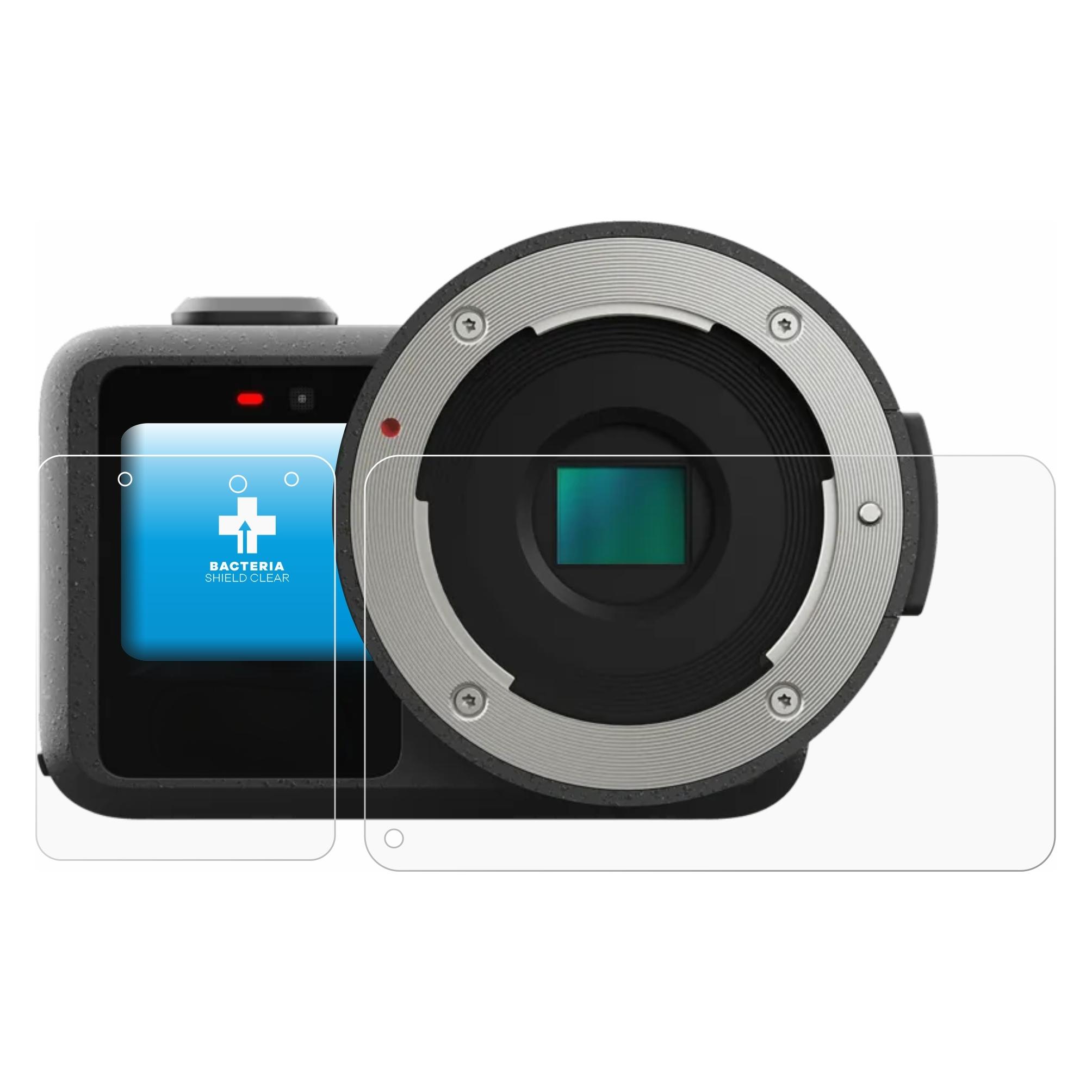 upscreen Schutzfolie für GoPro Mission 1 Pro ILS Displayschutz Displayschutzfolie Folie Klar antibakteriell (2063330)
