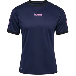 hummel, Unisex, Sportshirt, hmlBLAZE CLUB 26 POLY TEE (S), Blau