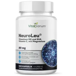 VitaSanum® NeuroLeu® – L-Leucin-Acetat – 600 mg Tagesportion (3 Kapseln)