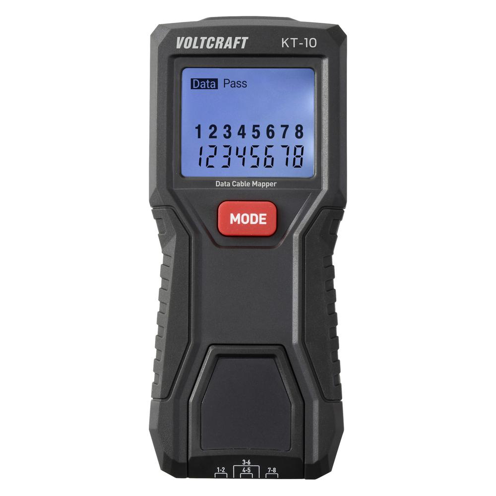 Voltcraft Kabeltester VC-17256120 KT-10 Netzwerk (Kabeltester) (VC-17256120)