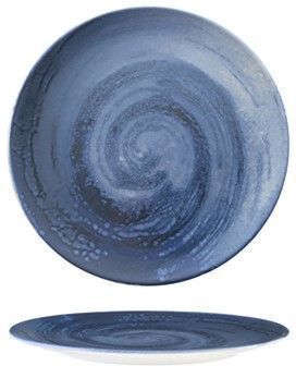 Tirolix Piatto Frutta 20 cm Vortice Blu
