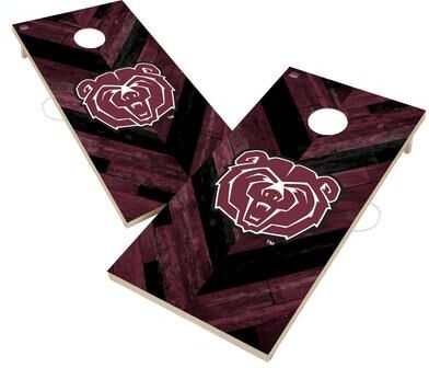 Skip's Garage Missouri State University Bears Cornhole Board Set