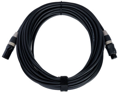 Stairville PDC3CC IP65 DMX Cable 15m 3pin Schwarz