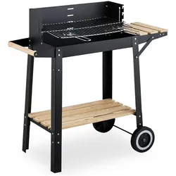 Relaxdays, Holzkohlegrill, Grill (48.50 cm)