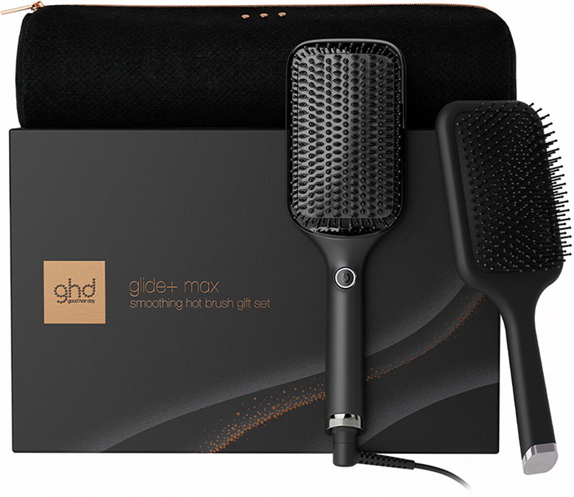 ghd glide+ max Geschenkset schwarz
