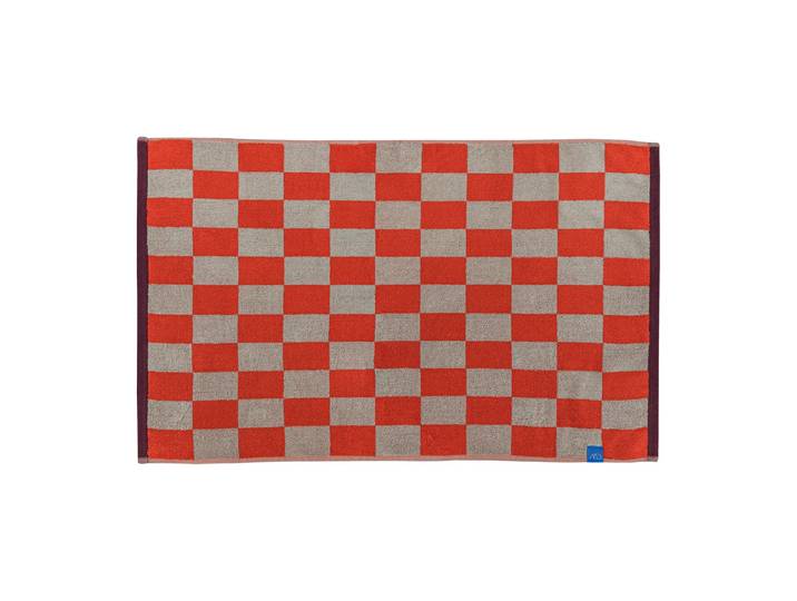 Mette Ditmer - Retro Badematte, 50 x 80 cm, dunkelorange