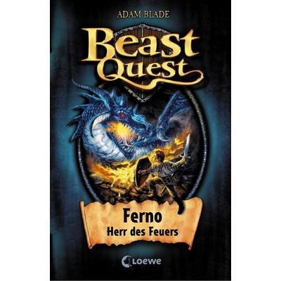 Ferno Herr des Feuers / Beast Quest Band 1, Gebundene Ausgabe von Adam Blade, Loewe
