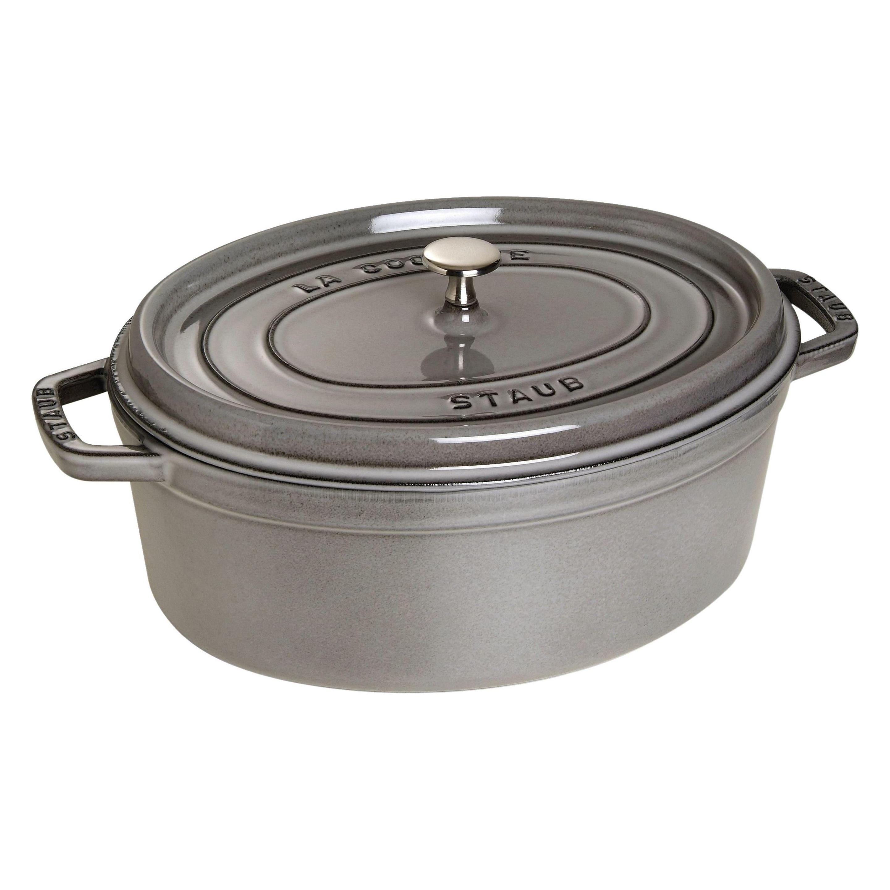 Staub Bräter Signature 33cm, oval (Bräter + Schmortopf, Gusseisen) (1103318)