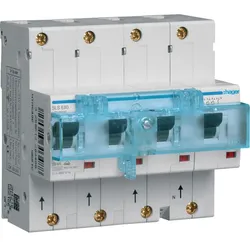Hager SLS-Schalter 3P+N E-80A Hutschiene