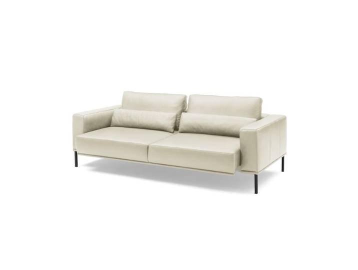 Musterring JustB! Ledersofa optional mit motorischem Sitzvorzug