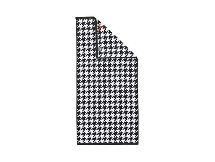 DONE Serviette de toilette Daily Shapes Bird - 50x100 cm - Noir et blanc