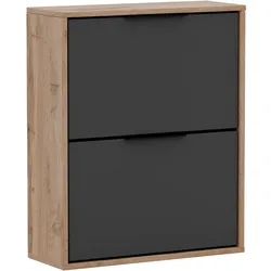 SCHUHSCHRANK Muno mit 2 Türen, eiche Wotan