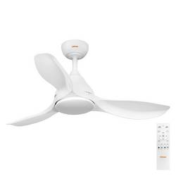 OSRAM HOMELIGHTING Ceiling Fan Bise 1065mm 48W CCT RGB Deckenventilator 48 W (Ø) 1065 mm mit Beleuchtung, mit Fernbedienung, Dimmbar, Timer 4058075857773