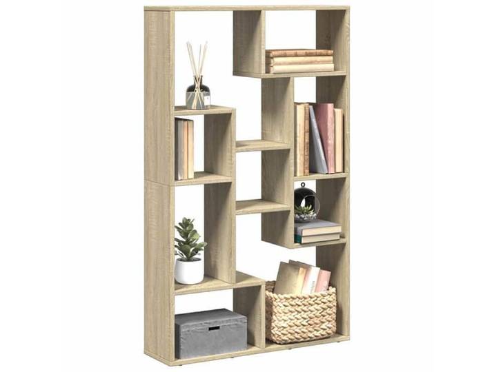 Bibliothèque chêne sonoma 72x20x120 5 cm bois d'ingénierie 858158