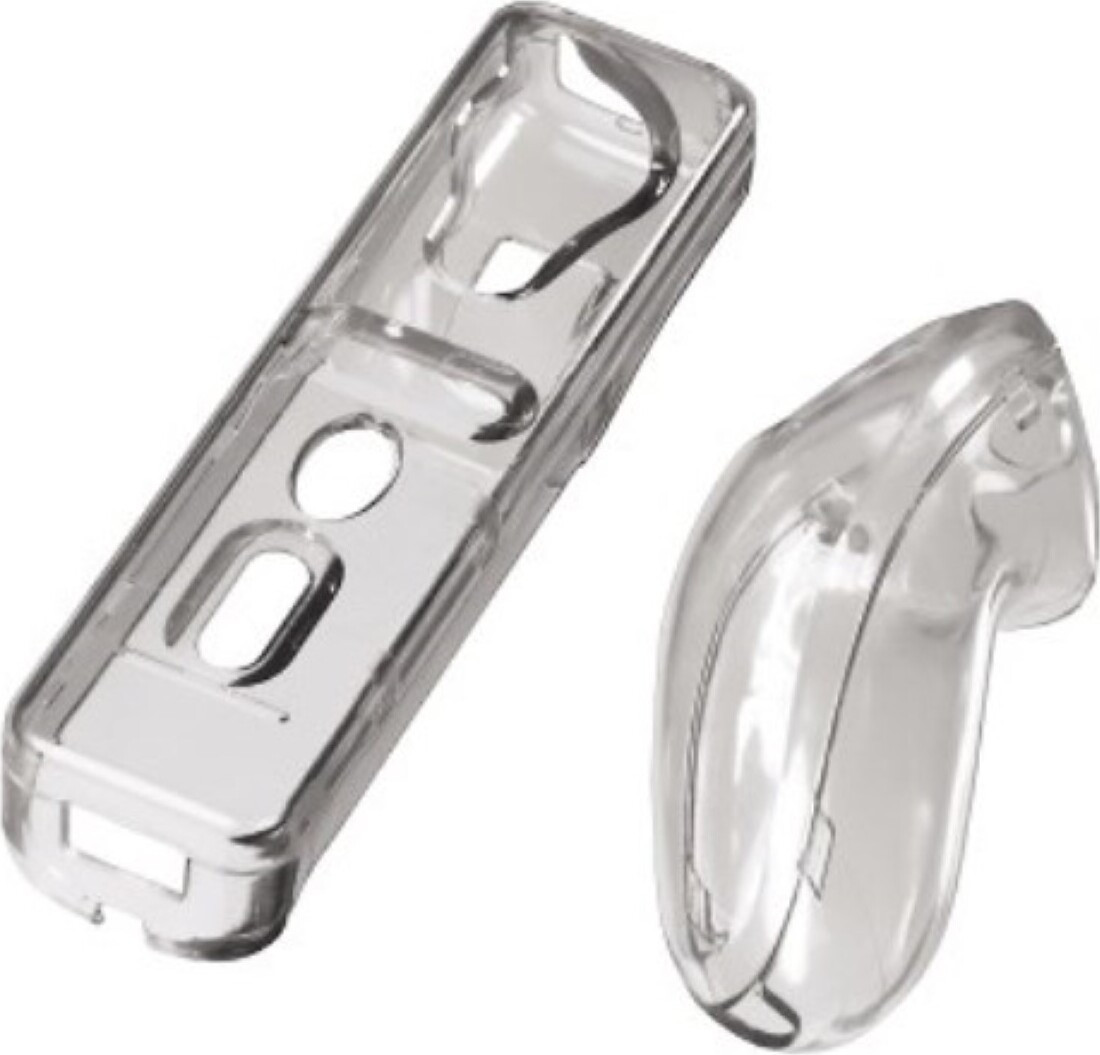 Hama Hardcase Kit voor Nintendo Wii Remote Control, transparant