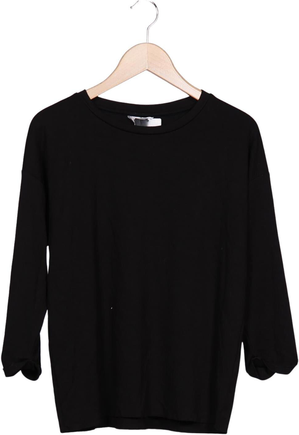 Minimum Damen Langarmshirt, Schwarz, Gr. S, kein / Etikett - Second Hand
