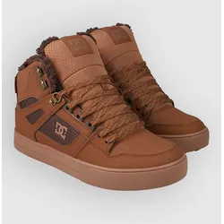 DC Pure High-Top WC Wnt Winter Schuhe brown / brown / tan Gr. 10.0