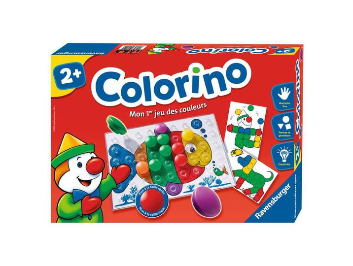 Ravensburger- Jeu Educatif- Colorino- Mon 1er jeu des couleurs- A partir de 2 ans- 24011