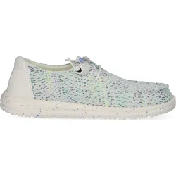 Hey Dude Damen Wendy Stretch Speckle Freizeitschuh - 42 - White/Multi
