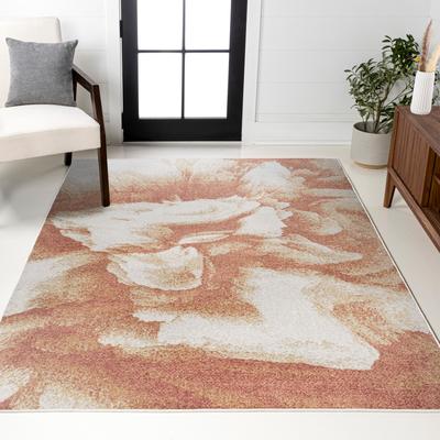JONATHAN Y Marmo Abstract Two-Tone Modern Area Rug