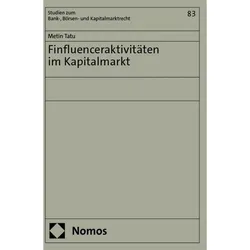 Finfluenceraktivitäten im Kapitalmarkt, Fachbücher von Metin Tatu