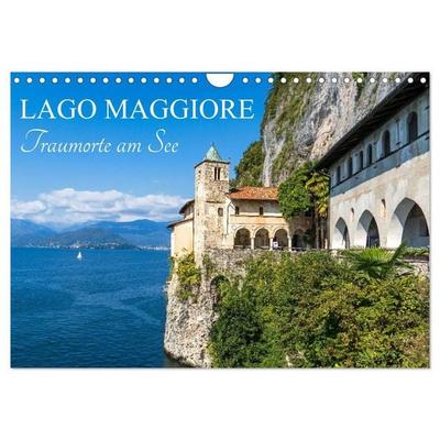 Lago Maggiore - Traumorte am See (Wandkalender 2026 DIN A4 quer), CALVENDO Monatskalender