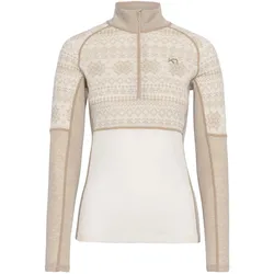 Kari Traa, Damen, Funktionsshirt, Vilma HZ (L), Braun, Beige