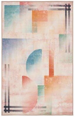 SAFAVIEH Paint Brush Machine Washable Slip Resistant Nazire Rug